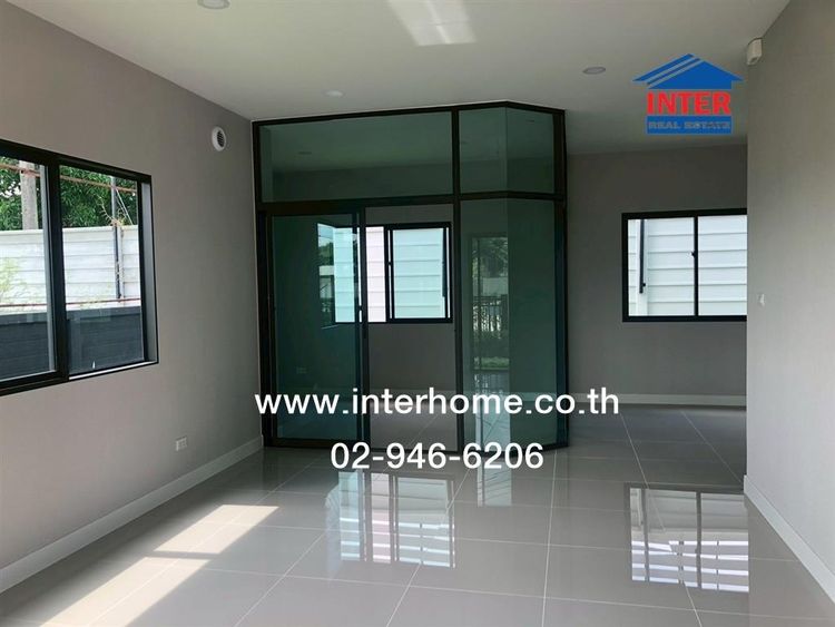 มีบางส่วน ไม่ใช่ บ้านเดี่ยว 2 ชั้น 56.2 ตร.ว. หมู่บ้านเพอร์เฟคพาร์ค สุวรรณภูมิ5 ซอยร่มเกล้า6-1 ถนนร่มเกล้า ถนนรามคำแหง เขตมีนบุรี กรุงเทพมหานคร รูปที่ 4