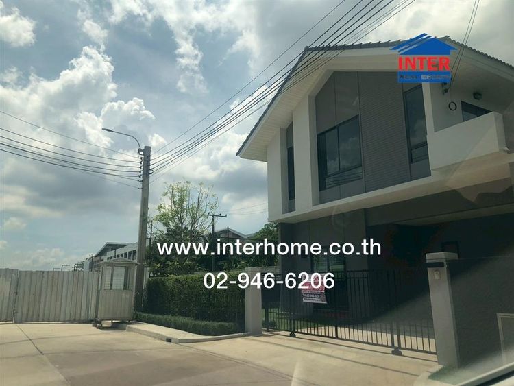 มีบางส่วน ไม่ใช่ บ้านเดี่ยว 2 ชั้น 56.2 ตร.ว. หมู่บ้านเพอร์เฟคพาร์ค สุวรรณภูมิ5 ซอยร่มเกล้า6-1 ถนนร่มเกล้า ถนนรามคำแหง เขตมีนบุรี กรุงเทพมหานคร รูปที่ 3