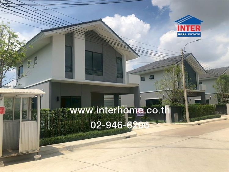 มีบางส่วน ไม่ใช่ บ้านเดี่ยว 2 ชั้น 56.2 ตร.ว. หมู่บ้านเพอร์เฟคพาร์ค สุวรรณภูมิ5 ซอยร่มเกล้า6-1 ถนนร่มเกล้า ถนนรามคำแหง เขตมีนบุรี กรุงเทพมหานคร รูปที่ 2