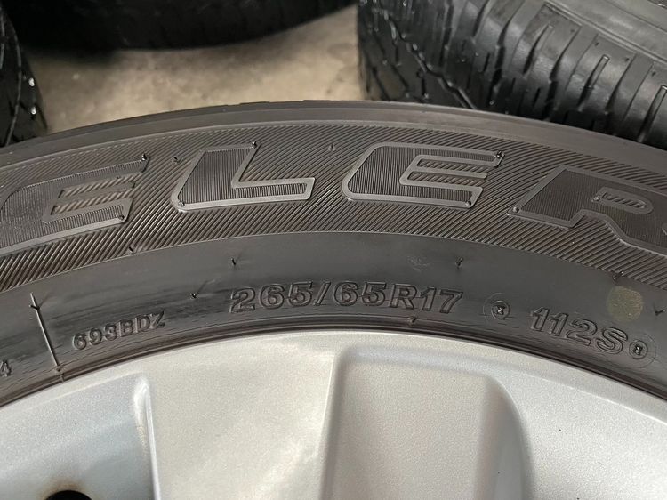 ✨ล้อแม็ก✨Toyota Revo ตัวสูง ขอบ 17 พร้อมยาง 265-65-17 Bridgestone ปี 21 รูปที่ 8