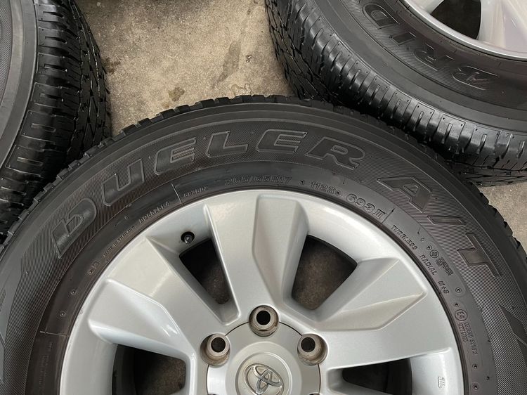 ✨ล้อแม็ก✨Toyota Revo ตัวสูง ขอบ 17 พร้อมยาง 265-65-17 Bridgestone ปี 21 รูปที่ 7