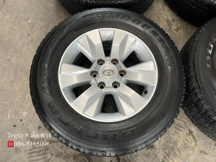 ✨ล้อแม็ก✨Toyota Revo ตัวสูง ขอบ 17 พร้อมยาง 265-65-17 Bridgestone ปี 21 รูปที่ 3
