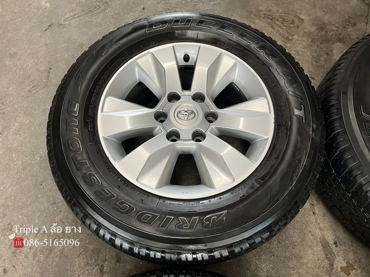 ✨ล้อแม็ก✨Toyota Revo ตัวสูง ขอบ 17 พร้อมยาง 265-65-17 Bridgestone ปี 21 รูปที่ 4