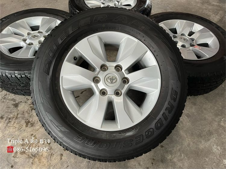 ✨ล้อแม็ก✨Toyota Revo ตัวสูง ขอบ 17 พร้อมยาง 265-65-17 Bridgestone ปี 21 รูปที่ 2