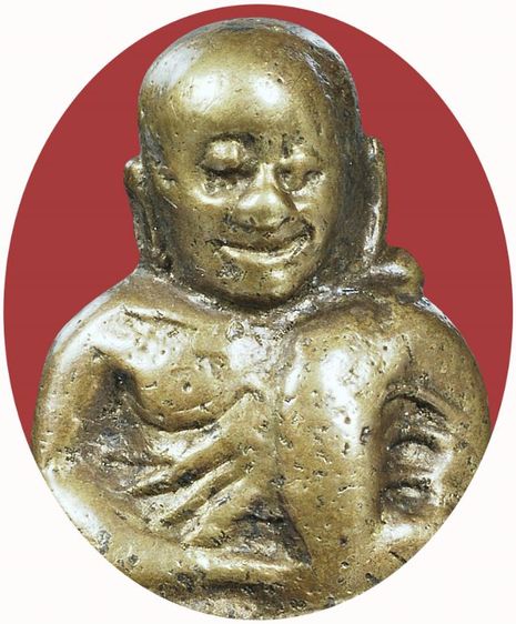 💯เพิ่งแกะจากเลี่ยมทอง เนื้อแก่ทอง สวย รูปหล่อหลวงพ่อเงิน วัดบางคลาน พิมพ์ขี้ตา เนื้อทองผสม รูปที่ 5