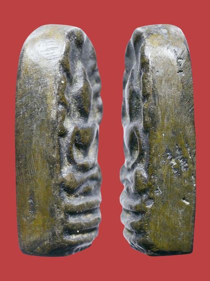 พระนาคปรกใบมะขาม หลวงปู่ศุข วัดปากคลองมะขามเฒ่า เนื้อสำริด หลังจาร รูปที่ 2