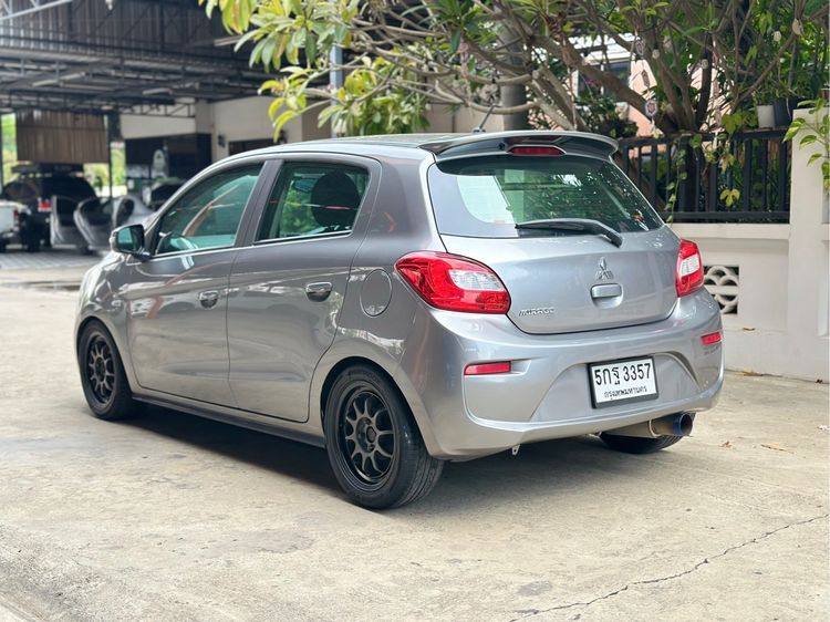 Mitsubishi Mirage 2016 1.2 GLX Sedan เบนซิน ไม่ติดแก๊ส เกียร์ธรรมดา เทา รูปที่ 4