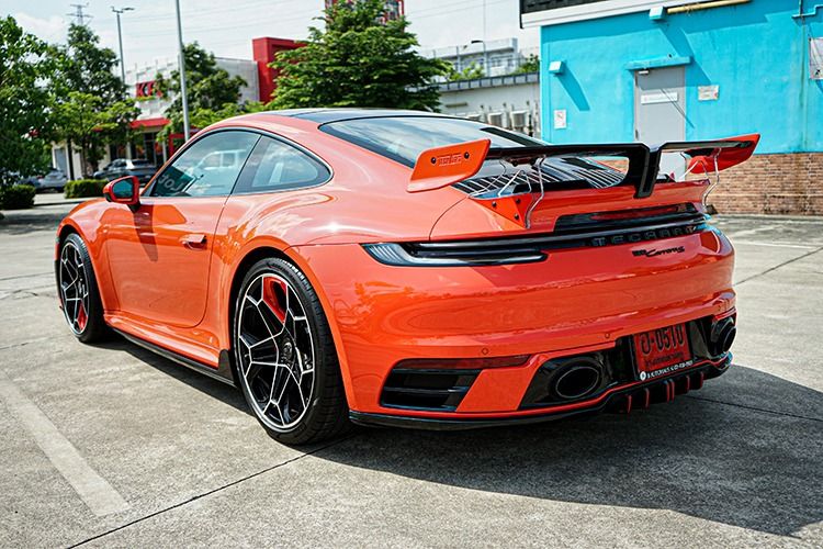 Porsche Carrera 2021 รุ่นย่อยอื่นๆ Sedan เบนซิน ไม่ติดแก๊ส เกียร์อัตโนมัติ ส้ม รูปที่ 4