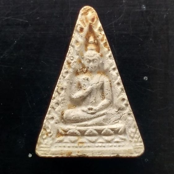 พระผงวัดปากน้ำ รุ่นสี่ พระธรรมขันธ์ พิมพ์สามเหลี่ยม รูปที่ 14