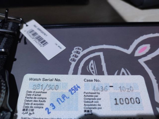 Limited Edition Seiko 5 Sport Automatic Alex Face Black IP รุ่น SRPG97K

 รูปที่ 4