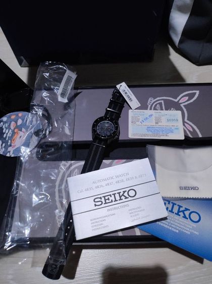 Limited Edition Seiko 5 Sport Automatic Alex Face Black IP รุ่น SRPG97K

 รูปที่ 5