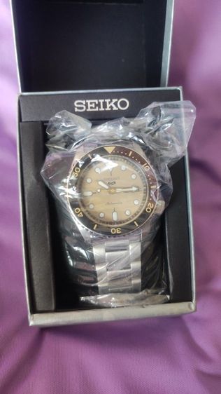 Limited Edition Seiko 5Sport Bubble Milk Tea with a creamy brown รุ่น SRPK45 รูปที่ 2