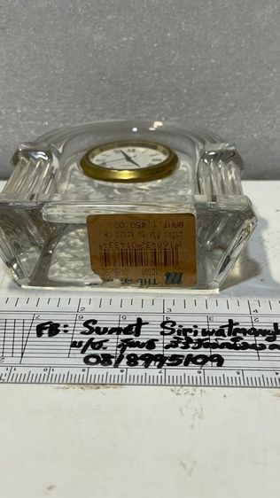 นาฬิกาแก้วตั้งโต๊ะ รูปที่ 4