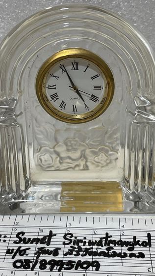 นาฬิกาแก้วตั้งโต๊ะ รูปที่ 3