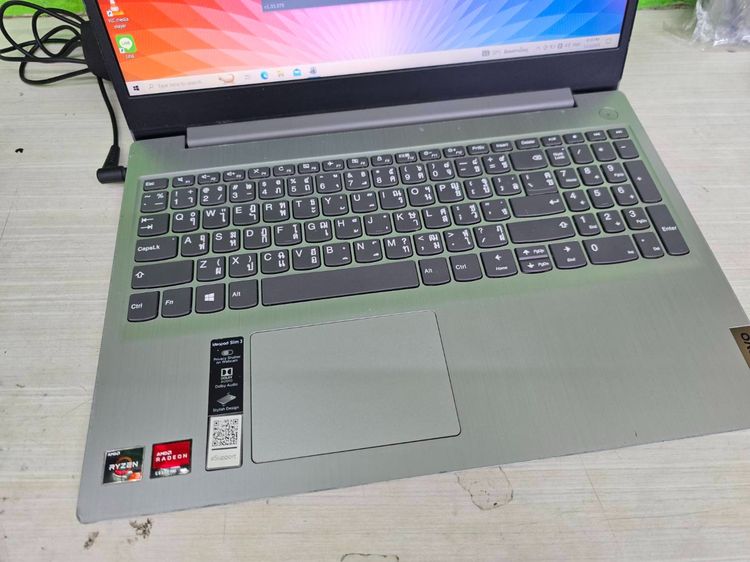 LENOVO IDEAPAD3 จอFULL HD 15นิ้ว CPU  AMD RYZEN3 RAM4 SSD M.2 512GB GPU  AMD RADEON รูปที่ 9