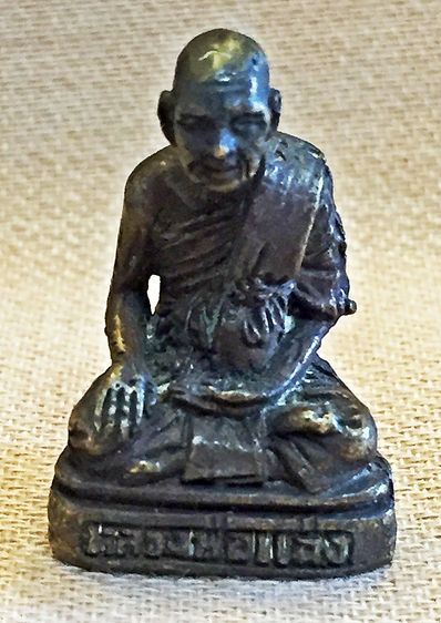 ลพ.แฉ่ง วัดอ่าวบางตะบูน เพชรบุรีรูปหล่อลอยองค์ รูปที่ 2