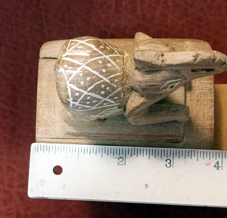 ตลับช้างไม้สักคู่ รูปที่ 5