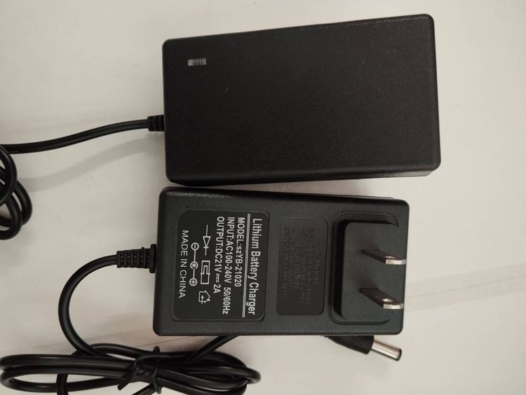 หัวชาร์แบตเตอร์รี่สว่านไร้สาย 2แอมป์ เต็มแล้วตัด มีไฟสถานะชาร์จแบตเต็ม เก็บปลายทาง รูปที่ 3