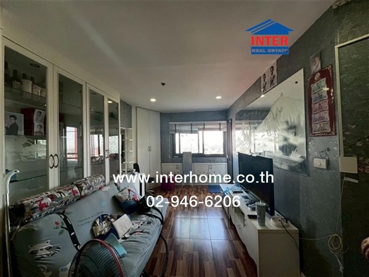 มีบางส่วน ไม่ใช่ คอนโดมิเนียม 46.44 ตร.ม. อาคารชุดคลองจั่นเพลส แยกนิด้า ถนนเสรีไทย เขตบางกะปิ กรุงเทพมหานคร รูปที่ 4