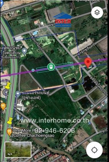 ไม่ใช่ ที่ดินเปล่า 2 ไร่ 159 ตร.ว. ที่ดินเปล่า ซอยวัดนิโครธาราม ถนนสุวินทวงศ์ ถนนซอยวัดนิโครธาราม เมืองฉะเชิงเทรา ฉะเชิงเทรา รูปที่ 3