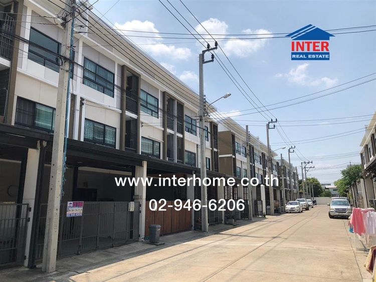 ทาวน์โฮม 3 ชั้น 20.8 ตร.ว หมู่บ้านพาทิโอ-สรงประภา ถนนประชาอุทิศ ถนนสรงประภา เขตดอนเมือง กรุงเทพมหานคร