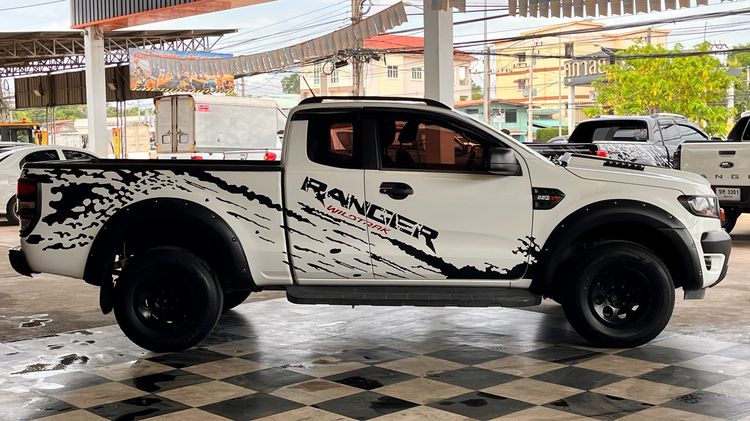 Ford Ranger 2020 2.2 Hi-Rider XL Plus Pickup ดีเซล ไม่ติดแก๊ส เกียร์ธรรมดา ขาว รูปที่ 4