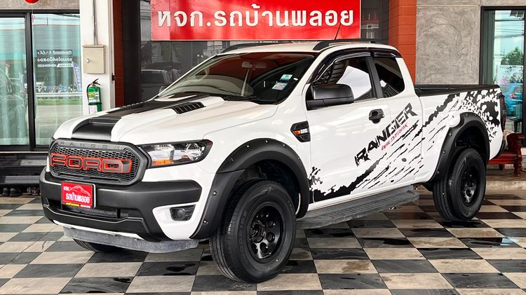 รถ Ford Ranger 2.2 Hi-Rider XL Plus สี ขาว