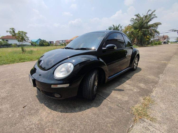 Volkswagen New Beetle 2008 2.0 Sedan เบนซิน ไม่ติดแก๊ส เกียร์อัตโนมัติ ดำ