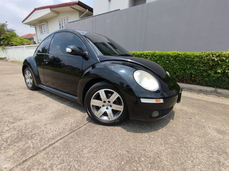 Volkswagen New Beetle 2008 2.0 Sedan เบนซิน ไม่ติดแก๊ส เกียร์อัตโนมัติ ดำ รูปที่ 3