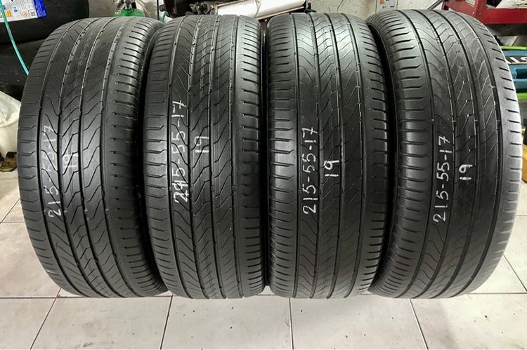 CONTINENTAL 215 55 17 ยางมือสอง4เส้น รูปที่ 3