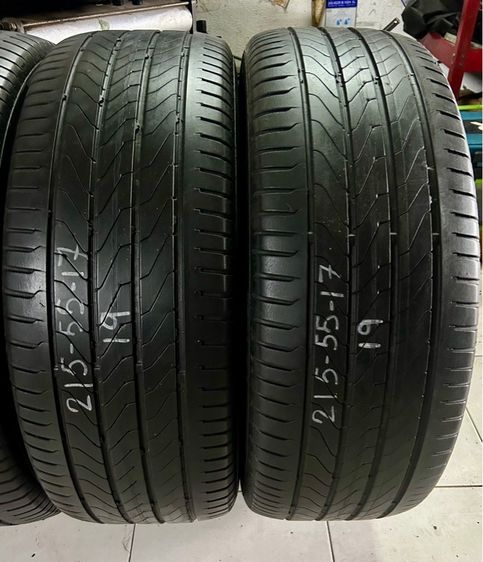 CONTINENTAL 215 55 17 ยางมือสอง4เส้น รูปที่ 2