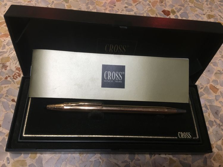 ปากกาลูกลืน CROSS SINCE 1846 สวยพร้อมกล่องคู่มือ
