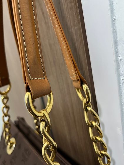 MCM Vintage Bag Brown made in Germany ของแท้สภาพดีพร้อมใช้งาน รูปที่ 7