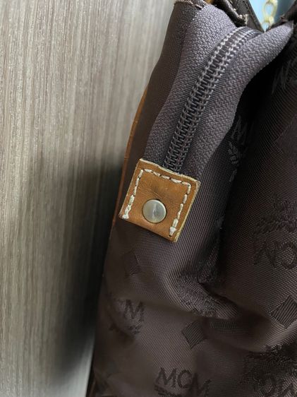 MCM Vintage Bag Brown made in Germany ของแท้สภาพดีพร้อมใช้งาน รูปที่ 11