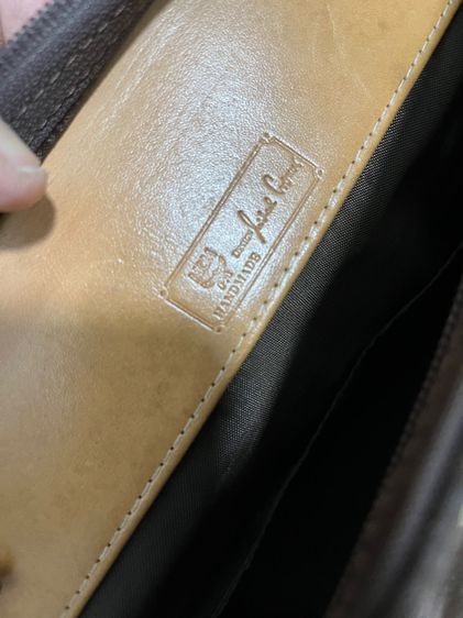 MCM Vintage Bag Brown made in Germany ของแท้สภาพดีพร้อมใช้งาน รูปที่ 16