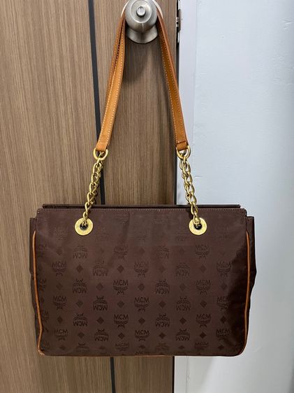 MCM Vintage Bag Brown made in Germany ของแท้สภาพดีพร้อมใช้งาน รูปที่ 2