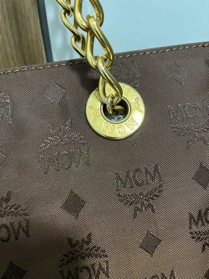 MCM Vintage Bag Brown made in Germany ของแท้สภาพดีพร้อมใช้งาน รูปที่ 5