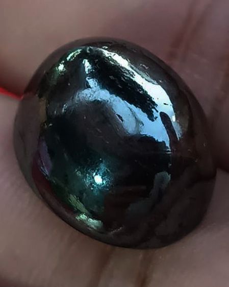พลอยหัวแหวน สีเม็ดมะขาม นน. 42.31 ct.  รับประกันแท้ รูปที่ 4