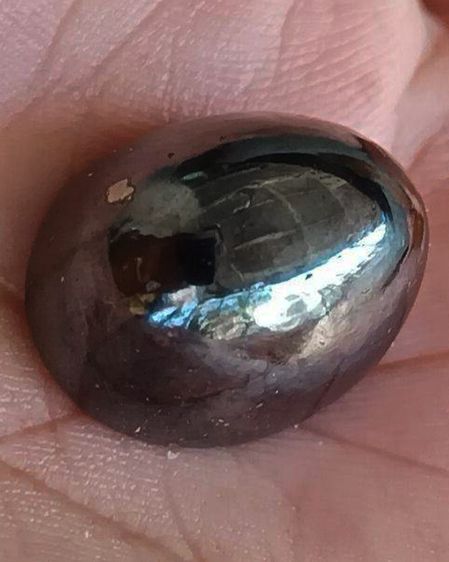 พลอยหัวแหวน สีเม็ดมะขาม นน. 42.31 ct.  รับประกันแท้ รูปที่ 5