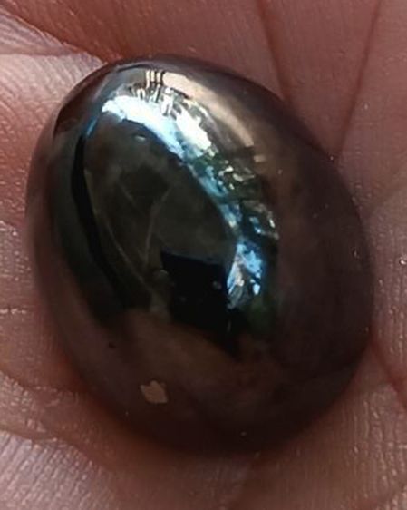 พลอยหัวแหวน สีเม็ดมะขาม นน. 42.31 ct.  รับประกันแท้ รูปที่ 6
