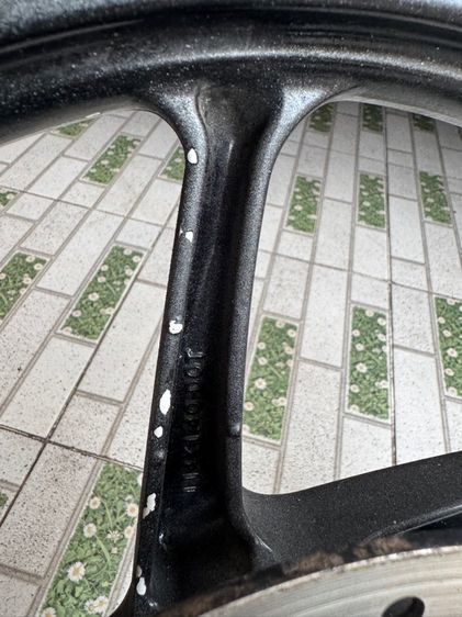 ล้อแม็กคลิก110 แท้ศูนย์ สีมีถลอกบ้าง จานดิส ยางใหม่ คู่ละ4900 ติดต่อ 089-4138993 เอส รูปที่ 14