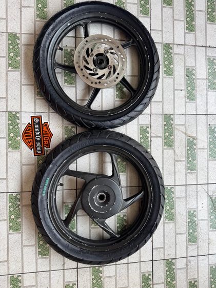 ล้อแม็กคลิก110 แท้ศูนย์ สีมีถลอกบ้าง จานดิส ยางใหม่ คู่ละ4900 ติดต่อ 089-4138993 เอส รูปที่ 18