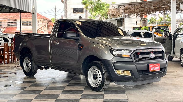 Ford Ranger 2019 2.2 Standard XL Pickup ดีเซล ไม่ติดแก๊ส เกียร์ธรรมดา บรอนซ์เงิน รูปที่ 3