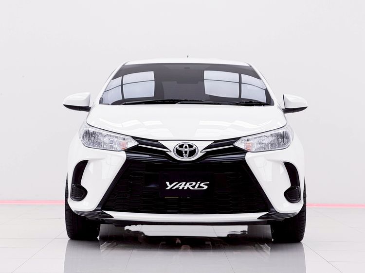 Toyota Yaris 2021 1.2 Entry Sedan เบนซิน ไม่ติดแก๊ส เกียร์อัตโนมัติ ขาว รูปที่ 3