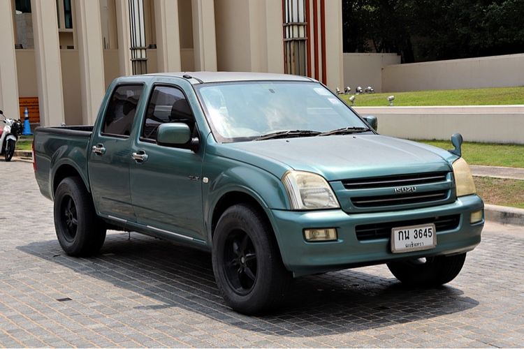 Isuzu D-MAX 2002 3.0 SLX Pickup ดีเซล เกียร์ธรรมดา เขียว รูปที่ 2