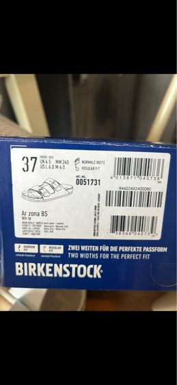 รองเท้าลำลอง BIRKENSTOCK สีขาว รูปที่ 6