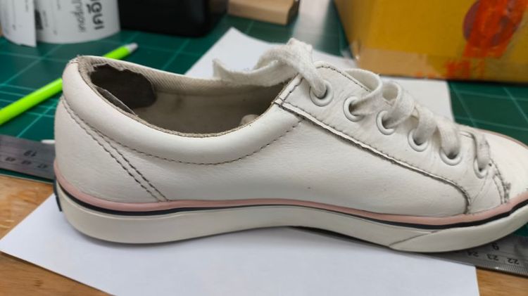 รองเท้าผ้าใบ ขาว หนังแท้ UK 4 | EU 36 2/3 | US 5.5 อื่นๆ ร้องเท้า หนัง ผู้หญิง KED