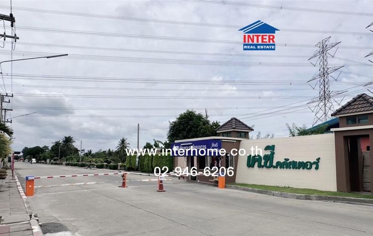 ทาวน์เฮ้าส์ 2 ชั้น 18.1 ตร.ว. หมู่บ้านเคซีคลัสเตอร์นิมิตใหม่ ซอยไมตรีจิตร7 ถนนเลียบคลองหกวา ถนนนิมิตใหม่ ลำลูกกา ปทุมธานี