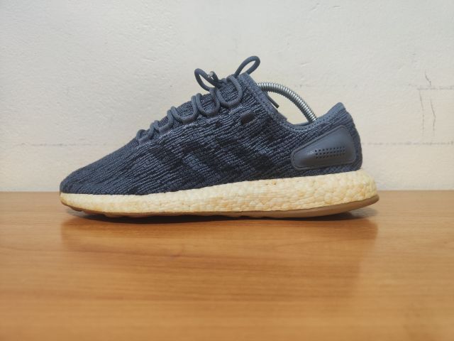 น้ำเงิน ผ้า รองเท้าผ้าใบ UK 8 | EU 42 | US 8.5 Adidas Pure Boost 42.0 26.5 แท้ มือสอง