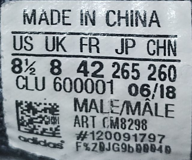 Adidas Pure Boost 42.0 26.5 แท้ มือสอง รูปที่ 5